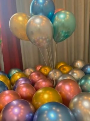 chrome balloon Good Price For 10000pcs Chrome Latex Balloon 3.2g Bar KTV Party Decoration