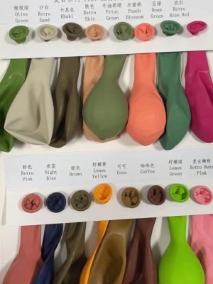 latex balloon 10 inch Retro Latex Balloon